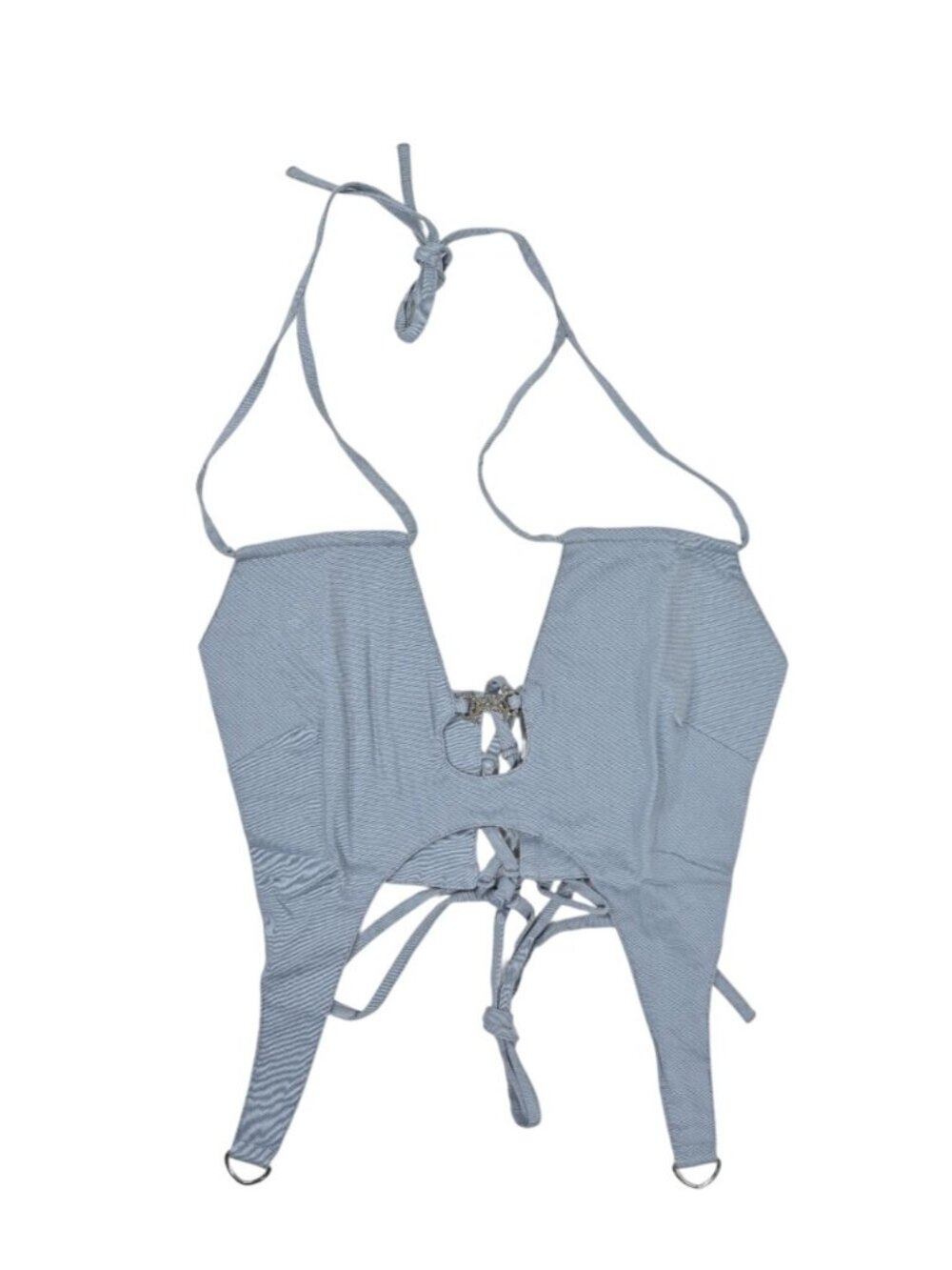 Cocoon The Label Smoke and Mirrors Bralette Top in Light Blue